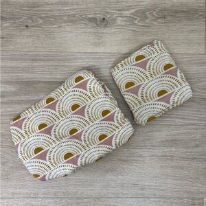 Harp Angel Boutique Vintage Sunshine Bamboo Crib Sheet & Changing Pad Cover Set
